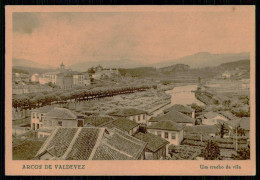 ARCOS DE VALDEVEZ -  Um Trecho Da Vila. ( Edição Do Café Arcuense) Carte Postale - Viana Do Castelo