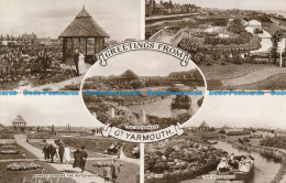 R648733 Greetings From Gt. Yarmouth. Multi View. Middletons Ltd. RP. 1959 - World