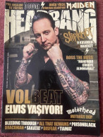 HEADBANG ,2008 ,MUSIC MAGAZINES,34 PAGES ,VOLBEAT ,MOTORHEAD - Muziek