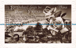 R648747 Birthday Joys Be Thine Dear Friend. RP - World