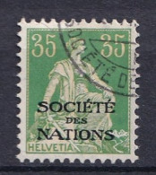 Marke Aufdruck Société Des Nations Gestempelt (i120302) - Service
