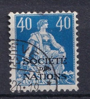 Marke Aufdruck Société Des Nations Gestempelt (i120303) - Service