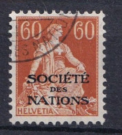 Marke Aufdruck Société Des Nations Gestempelt (i120305) - Service