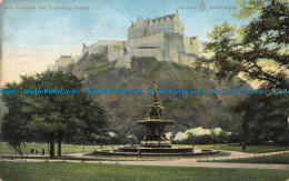 R648294 Ross Fountain And Edinburgh Castle. W. R. And S. Reliable Series - World