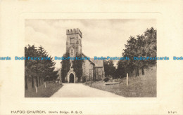 R648306 Hafod Church. Devil Bridge. R. S. O. The Pictorial Stationery - Monde