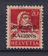 Marke Aufdruck Société Des Nations Gestempelt (i120308) - Dienstzegels