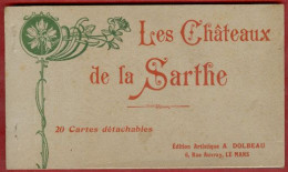** LOT  20  CARTES  LES  CHATEAUX  De  La  SARTHE ** - Chateau Du Loir
