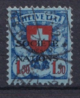 Marke Aufdruck Société Des Nations Gestempelt (i120405) - Dienstzegels