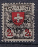 Marke Aufdruck Société Des Nations Gestempelt (i120406) - Service