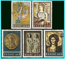 GREECE-GRECE - HELLAS 1964: Byzantine Art Exhibition In Athenw  Compl.set Used. - Gebruikt