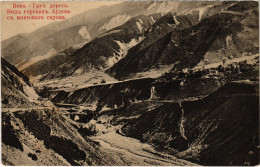 PC RUSSIA GEORGIAN MILITARY ROAD LANDSCAPE CAUCASUS (a58524) - Russia