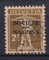 Marke Aufdruck Société Des Nations Gestempelt (i120407) - Officials