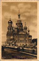 PC RUSSIA ST. PETERSBURG CHURCH OF THE SAVIOR ON SPILLED BLOOD (a56083) - Russie