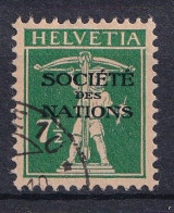 Marke Aufdruck Société Des Nations Gestempelt (i120503) - Service