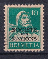 Marke Aufdruck Société Des Nations Gestempelt (i120504) - Dienstzegels