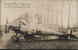 50469831 - Abgeschossenes Flugzeug 1916 - War 1914-18