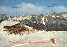 71985105 Tannheim Tirol Gundhuette Skigebiet Neunerkoepfle Wintersportplatz Alpe - Autres & Non Classés