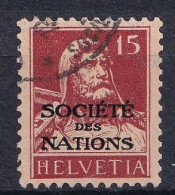 Marke Aufdruck Société Des Nations Gestempelt (i120506) - Service