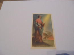S Joannes Evangelista Jean Image Pieuse Religieuse Holly Card Religion Saint Santini Sint - Devotion Images