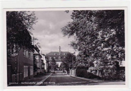 39031531 - Herrnhut Mit Bertholdsdorfer Strasse Und Kirche. Ungelaufen Handschriftliches Datum Von 1942. Gute Erhaltung - Herrnhut