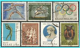 GREECE- GRECE- HELLAS 1968:   Compl. Set Used - Usati