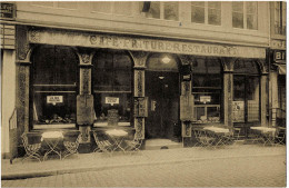 Liège Café - Friture - Restaurant M.Moray-Mercenier Rue Général Jacques N° 8 - Lüttich