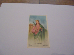 S Barbara Image Pieuse Religieuse Holly Card Religion Saint Santini Sint Sainte Sancte - Images Religieuses