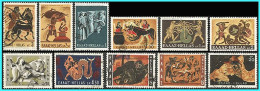 GREECE- GRECE - HELLAS 1970: Compl. Set used - Usati