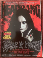 HEADBANG ,2008 ,MUSIC MAGAZINES,34 PAGES ,CRADLE OF FILTH - Musica