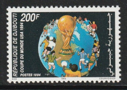 DJIBOUTI - N°719B ** (1994) Coupe Du Monde De Football - Gibuti (1977-...)