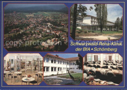 71984310 Schoemberg Schwarzwald Schwarzwald Reha Klinik Der Bfa Fliegeraufnahme  - Sonstige & Ohne Zuordnung