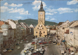 71984309 Deggendorf Donau Stadtplatz Rathaus Aletsberg - Deggendorf