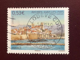 France 2006 Michel 4129 (Y&T 3940) Caché Ronde - Rund Gestempelt LUX - Used Round Postmark - Antibes Juan Les Pins - Used Stamps