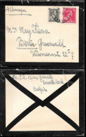 Belgium Mourning Cover To Germany 1939 - Lettres & Documents
