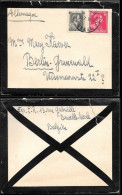 Belgium Mourning Cover To Germany 1939 - Briefe U. Dokumente