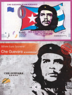 0-Euro VEBR 01 2018 Color Handbemalt ! CHE GUEVARA 90 ANIVERSARIO - Pruebas Privadas