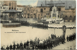 Malines La Procession Du Saint Sacrement Colorée - Mechelen