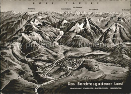 71968556 Berchtesgaden Panoramakarte Berchtesgaden - Berchtesgaden