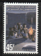 DJIBOUTI - N°719E ** (1995) Scène De La Vie Nomade - Djibouti (1977-...)