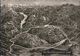 71968551 Berchtesgaden Panoramakarte Berchtesgadener Land Berchtesgaden - Berchtesgaden