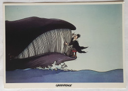 CARTE POSTALE GREENPEACE GENTIANE 70 BLACHON 1984 - Tarjetas Postales