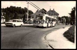 ALTE POSTKARTE AUTOBUS SALZBURG IN DER NÄHE LANDESKRANKENHAUS PFINGSTEN 1967 WERBUNG STIEGL BRÄU Bus Austria Österreich - Bus & Autocars