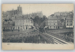 12002631 - Le Mans - Le Pont - Strassenbahn Ca 1916 AK - Andere & Zonder Classificatie