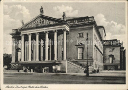 71968510 Berlin Staatsoper Unter Den Linden Berlin - Autres & Non Classés