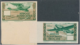 BM-86: AEF:  PA:   2 Essais**  Non Dentelés - Unused Stamps