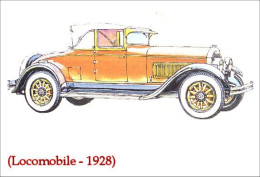 A40 414 Carte Automobile Locomobile 1928 - Voitures De Tourisme