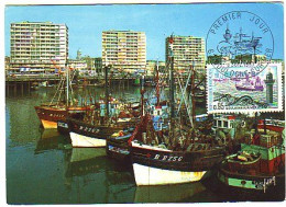 A40 426 Carte Maximum Port De Boulogne Sur Mer - Boulogne Sur Mer