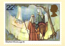 A40 379 CP Journey To Bethlehem By Stephen Moore Christmas Noel  - Otros & Sin Clasificación