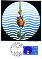 A40 219 Carte Maximum Fonds Marins - Eau