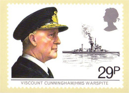 A40 154 CP Viscount Cunningham HMS Warspite Ship Bateau - Bateaux